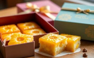ขนมเค้กสับปะรดไต้หวัน Pineapple Cake ของฝากชิ้นเล็กที่ใครไปก็ต้องซื้อ ขนมเค้กสับปะรดไต้หวัน Pineapple Cake ของฝากชิ้นเล็กที่ใครไปก็ต้องซื้อ