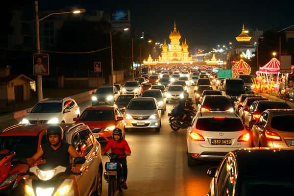 รถติดวันลอยกระทง รับมือยังไงให้ถึงที่หมายแบบไม่เสียอารมณ์